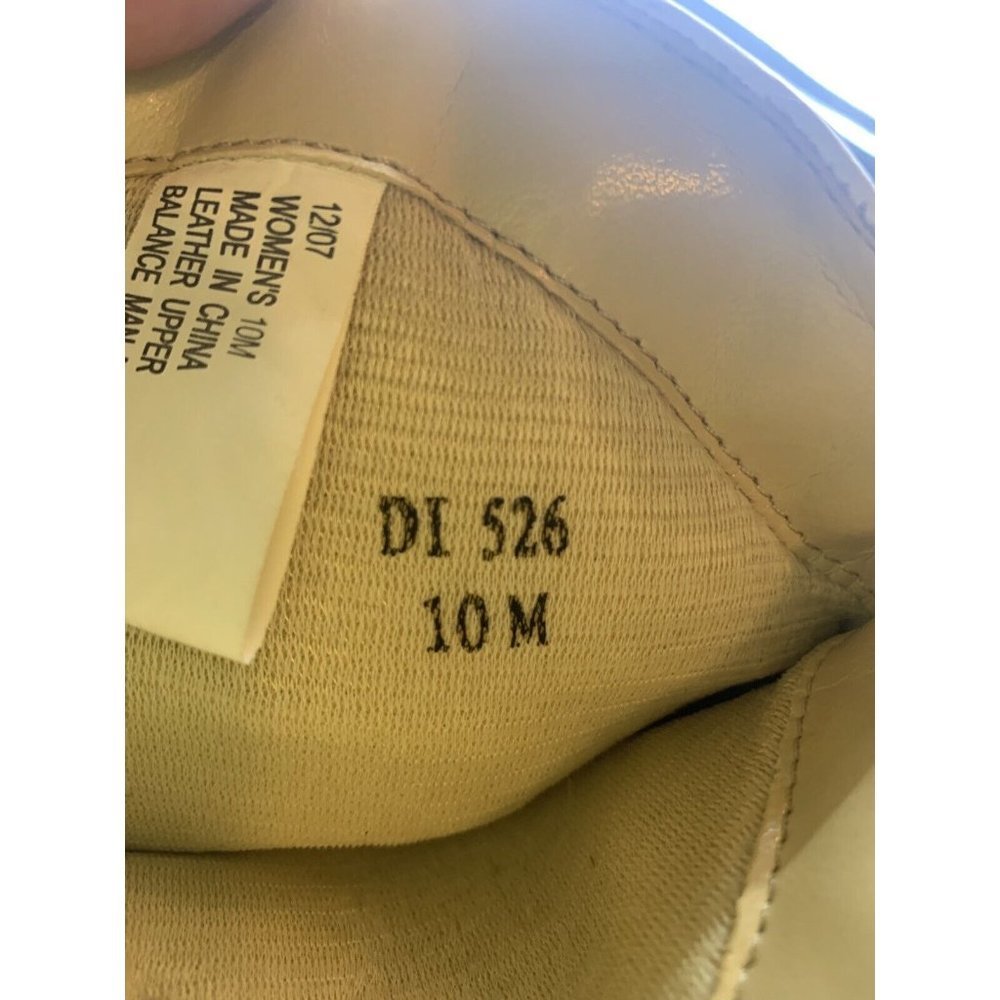 Dingo Women 10M Leather Slouch Harness Strap Western Cowgirl Tan Boots DI 526 - Picture 11 of 12